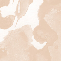 Soft Nude Watercolor Stain PNG Texture Background