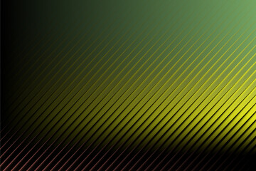 Modern abstract background featuring diagonal lines with a gradient from dark green to yellow, creating a dynamic and visually appealing design element