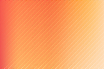 Abstract background with diagonal lines and a gradient of orange and red, creating a warm and dynamic effect, perfect for various design purposes