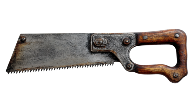 Hand saw Transparent background, PNG file
