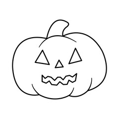 pumpkin outline