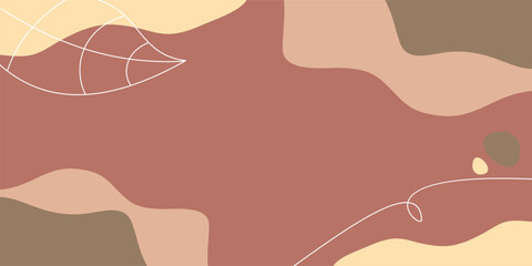 Abstract background with copyspace area. Aesthetic design for banner, poster, social media templates.