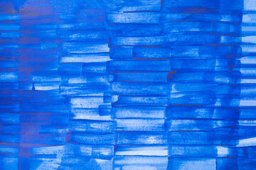 Blue Abstract Brush Stroke Texture Background