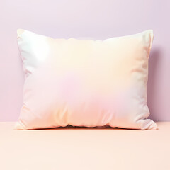 Soft pastel pillow background with gentle lighting and minimal design.