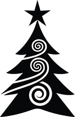 vector christmas tree