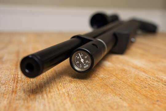 Benjamin Marauder .25 Cal Wika Fill Inlet Pressure Gauge Synthetic Stock PCP Airgun Rifle Pellet Gun