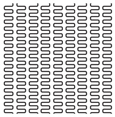 Seamless geometric pattern shape background black and white
