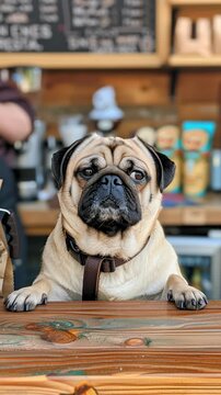 This little pug is brewing up something special