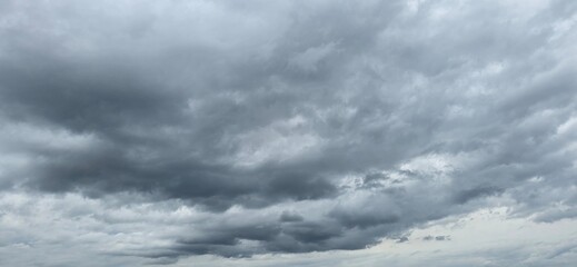 Obraz premium storm clouds timelapse