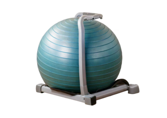 Machine Exercise Ball isolated on transparent or white background