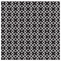 Seamless geometric pattern shape background black and white