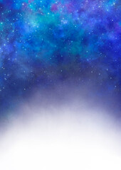 星空の透過フレーム