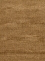 Textured close-up of woven brown fabric with a gridded pattern