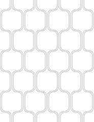 Seamless geometric pattern shape background black and white