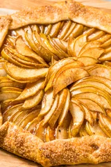 Fotobehang Muziek Homemade French Pear Galette Dessert  © Brent Hofacker