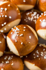 Salty Homemade Soft Pretzel Bites