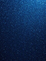Sparkling blue glitter, vertical composition, dark background