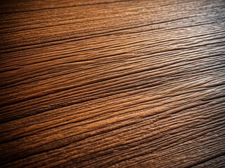 Naklejka premium Detailed close-up of textured wooden surface with grain patterns