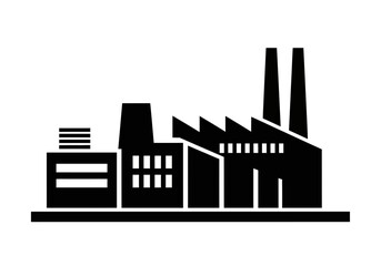 Fototapeta premium manufacturing unit vector icon illustration