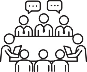 Obraz premium Dynamic team collaboration in a modern workplace, brainstorming ideas and sharing insights for business growth in a collaborative environment