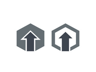 Monochrome Development and Improvement Icon Duo