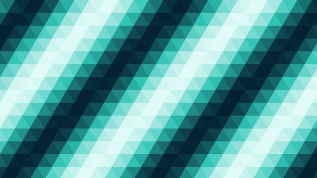 Geometric Triangular Tessellation Pattern with Blue Ripple Effect