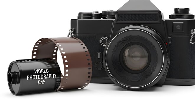 World Photography Day Celebrating Classic Camera and Film