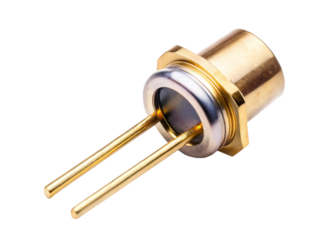 Photodiode isolated on white background