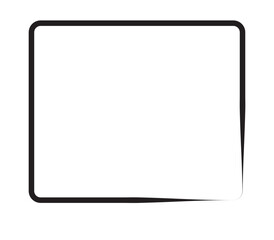 blank photo frame