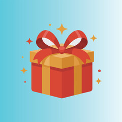 gift box with ribbon