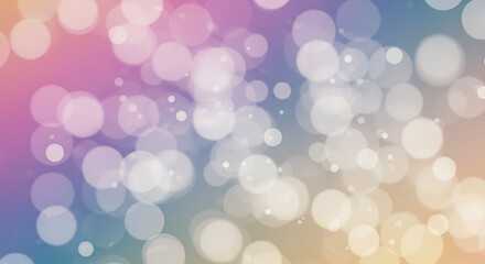 Fototapeta premium Abstract blurred background with bokeh lights, perfect for creative designs