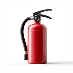 빨간 소화기 3D 일러스트
