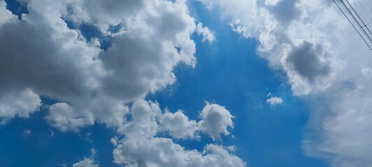 clouds in the sky