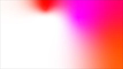 Vibrant gradient background with stunning red, pink, orange and white hues for modern designs and creative projects with a bold and eye-catching effect