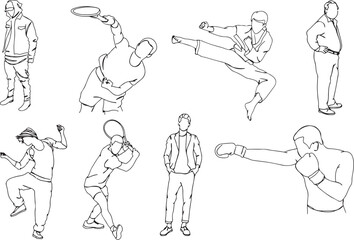 martial arts illustration, karate fight sketch, taekwondo action drawing, professional fighters art, kung fu movement vector, self defense design, kickboxing fighter artwork, athlete training art, spo