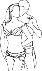 woman fashion, female illustration, stylish art, clothing design, fashion sketch, creative posture, elegance concept, modern lady, apparel line, minimal style