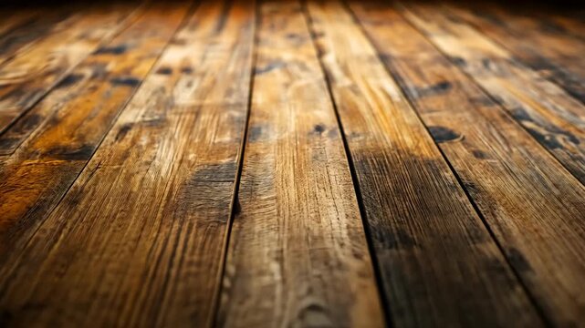 Rustic Wooden Planks Surface Texture.