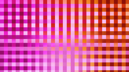 Abstract background with a checkered pattern in pink and orange tones, creating a vibrant and eyecatching design with a modern aesthetic
