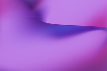 A modern abstract background with smooth purple and violet gradient waves