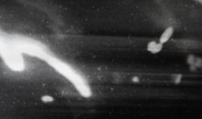 retro film overlay effect with scratch dust and light leaks, retro grain noisy film distressed...