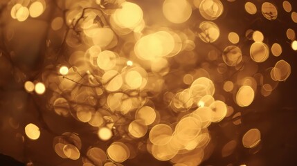 Capture the warm glow and festive spirit with this stunning bokeh light display, perfect for holiday promotions, elegant events, and creating a magical atmosphere