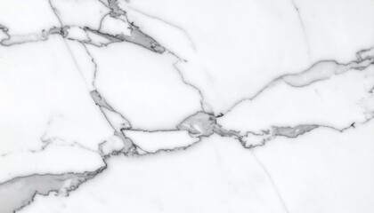 Fototapeta premium Elegant white marble texture with subtle grey veins, a natural stone surface ideal for sophisticated interior design and luxurious finishes
