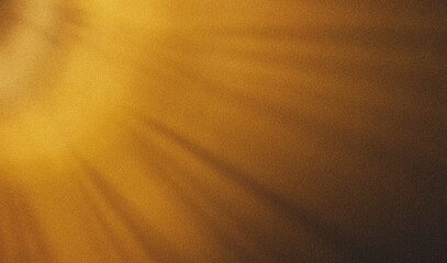Gold abstract blurred gradient background.
