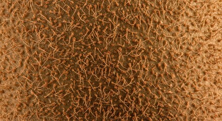 Close-up of Bark Texture with Fine Ridges and Cracks in Natural Brown Color