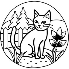 Obraz premium cat and mouse