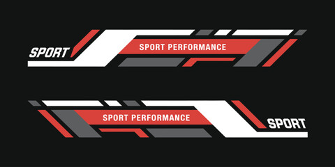 Racing Tuning Stripes and Speed Line Vector Collection,  Car decals, dynamic motion effects, and stripe designs for custom vehicles, sports cars, and high-speed automotive illustrations.