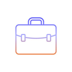 business briefcase gradient icon
