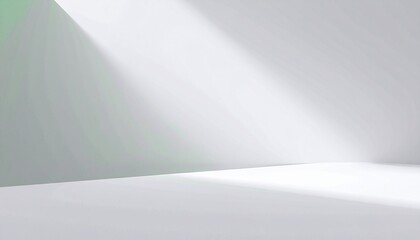empty white room with white wall