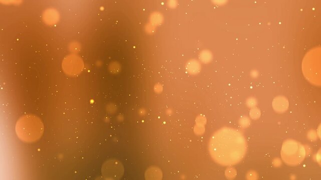 Golden gradient with small bokeh lights and tiny sparkles, ideal for festive designs, luxury backgrounds, elegant concepts, and magical themes.