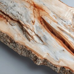 Obraz premium Rustic Wooden Surface with Unique Grain Patterns and Textures